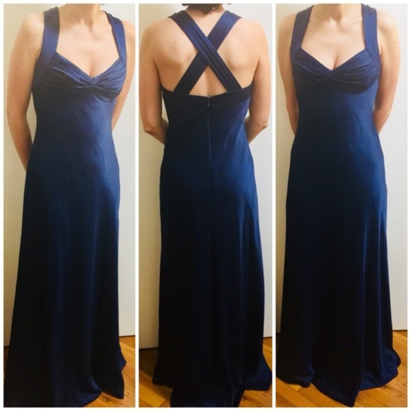 calvin klein satin dress